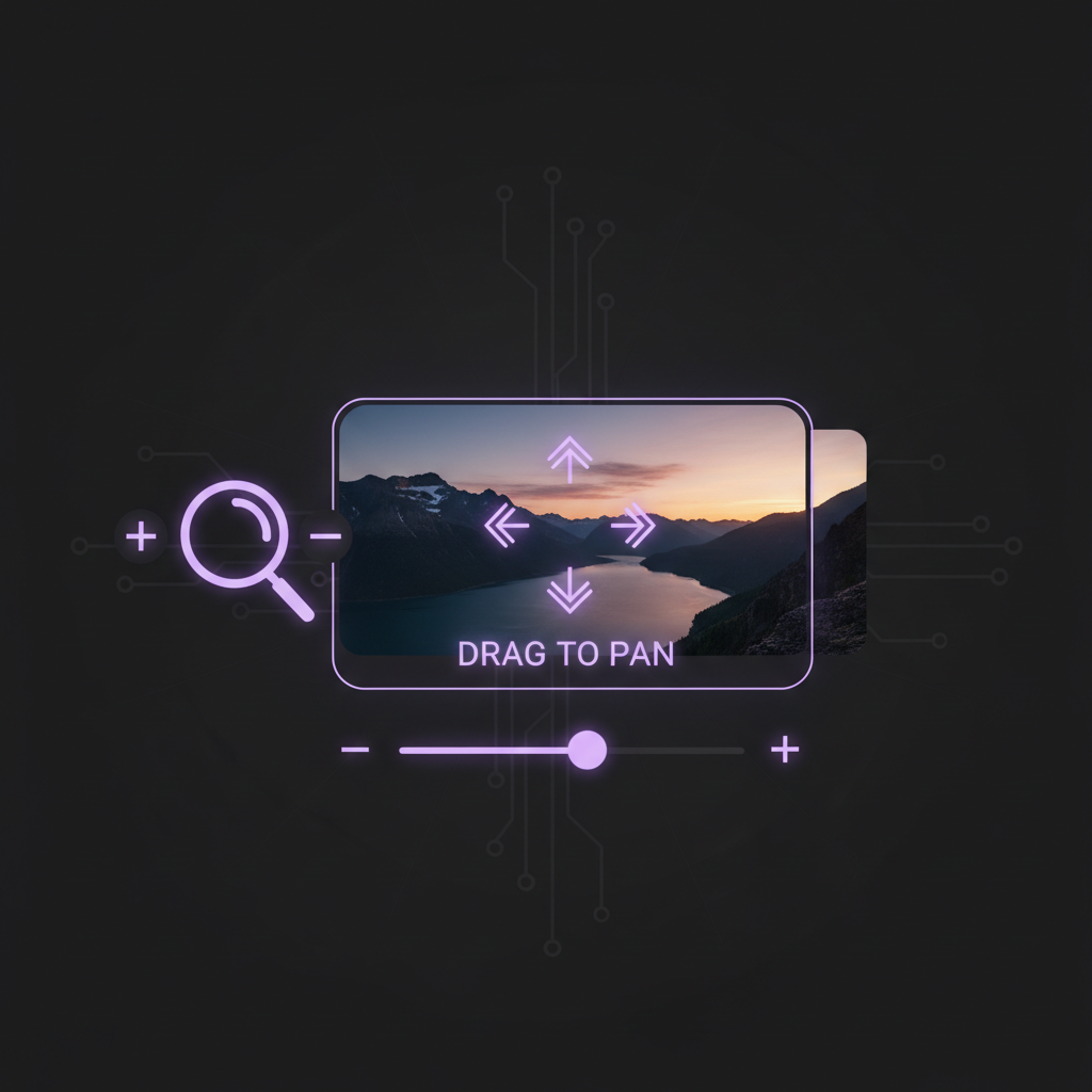 Zoom & Pan Controls